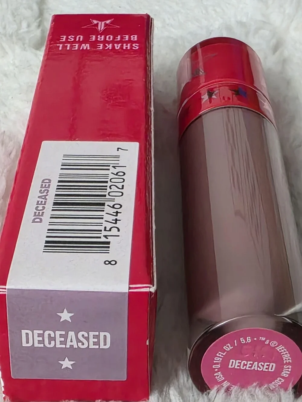 JEFFREE STAR COSMETICS VELOUR LIQUID LIPSTICK DECEASED (LIMITED EDITION) NIB